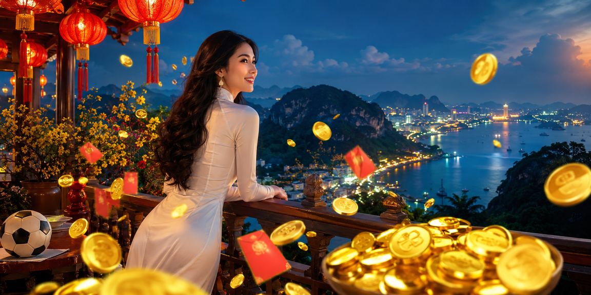 Người xem bóng đá tại Ninh Bình trong không khí đèn lồng buổi tối